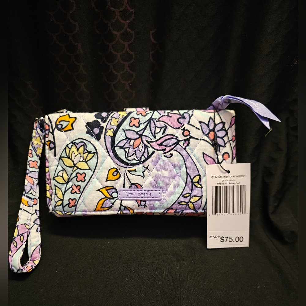 Vera Bradley Smartphone wristlet, nwt